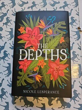 The Depths by Nicole Lesperance OwlCrate Exclusive Signed Hardcover Gothic Novel